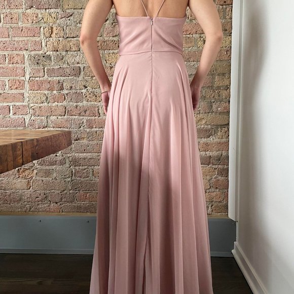 Jenny Yoo chiffon dress - Picture 3 of 4